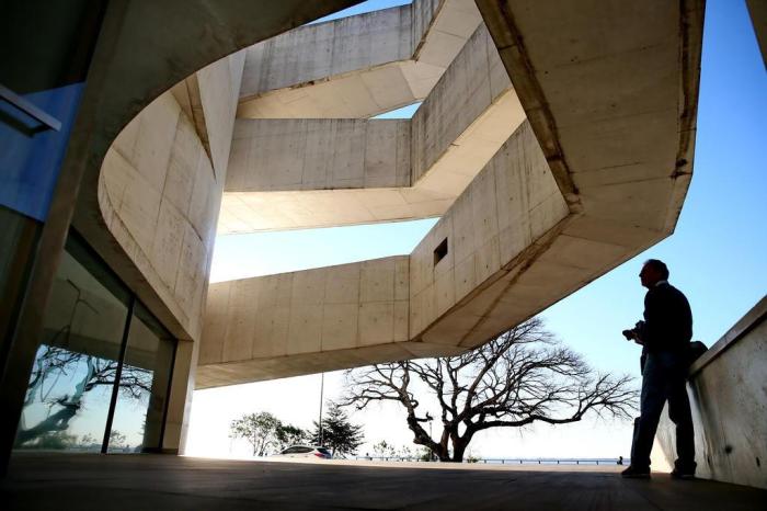 Museu Iberê Camargo Vista interna da fundação