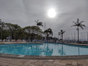 Veleiros do Sul - Clube de Velas em Porto Alegre - área da piscina