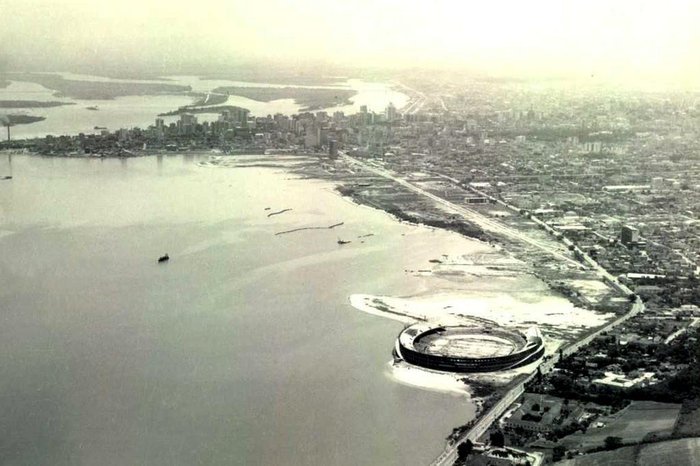 Estádio-Beira-Rio - Fotos antigas do estádio