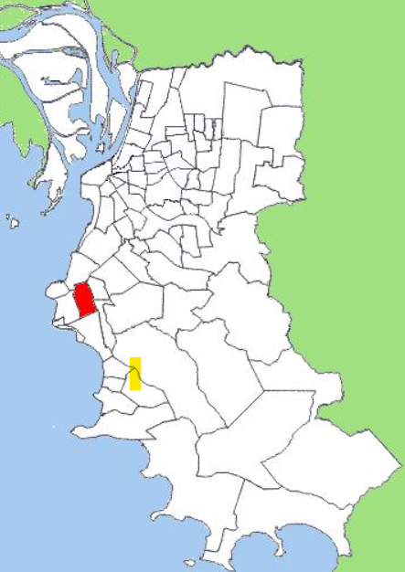 Mapa do bairro camaquã em Porto alegre