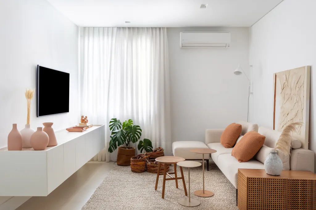 minimalismo acolhedor sala - design de interiores