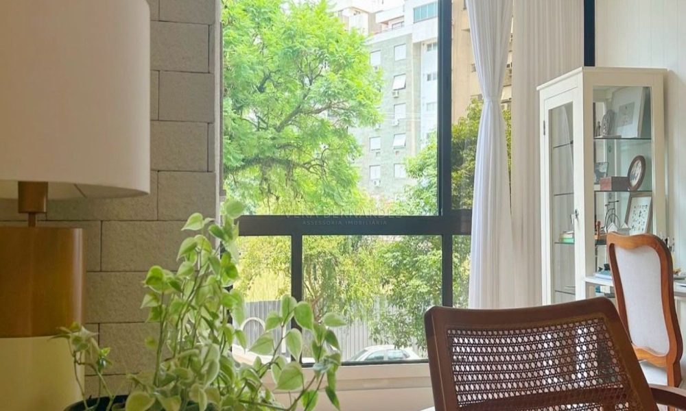 Apartamento à venda com 3 dormitórios, 95m² e 2 vagas no bairro Menino Deus, Zona Central de Porto Alegre - 001