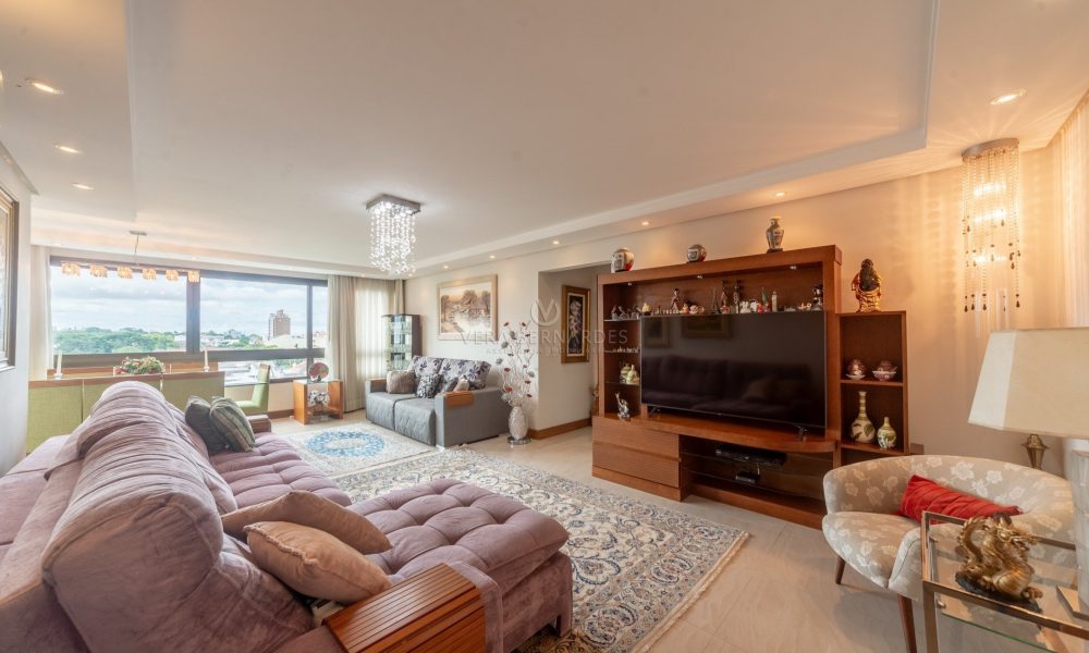 Apartamento à venda com 3 dormitórios, 144m² e 2 vagas no bairro Tristeza, Zona Sul de Porto Alegre - 001