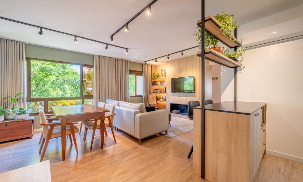 Apartamento à venda com 3 dormitórios, 90m² e 2 vagas no bairro Tristeza, Zona Sul de Porto Alegre - 001
