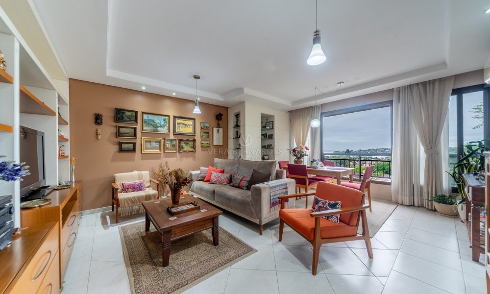 Apartamento à venda com 3 dormitórios, 94m² e 2 vagas no bairro Tristeza, Zona Sul de Porto Alegre - 001