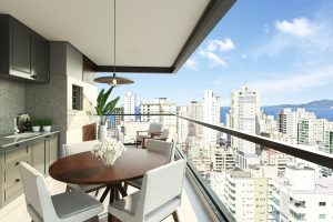 Apartamento à venda com 3 dormitórios, 131m² e 2 vagas no bairro Meia Praia em Itapema