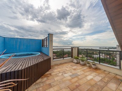 Cobertura à venda com 3 dormitórios, 174m² e 3 vagas no bairro Tristeza, Zona Sul de Porto Alegre