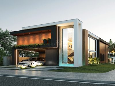 Casa à venda com 4 dormitórios, 390m² e 4 vagas no bairro Jardim Dourado em Porto Belo