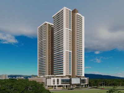 Apartamento à venda com 2 dormitórios, 91m² e 2 vagas no bairro Perequê em Porto Belo