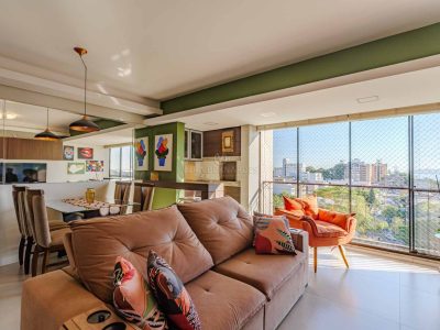 Apartamento à venda com 3 dormitórios, 88m² e 2 vagas no bairro Tristeza, Zona Sul de Porto Alegre
