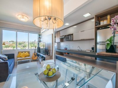 Apartamento à venda com 2 dormitórios, 59m² e 2 vagas no bairro Cristal, Zona Sul de Porto Alegre