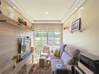 Apartamento à venda com 2 dormitórios, 57m² e 1 vaga no bairro Vila Nova, Zona Sul de Porto Alegre