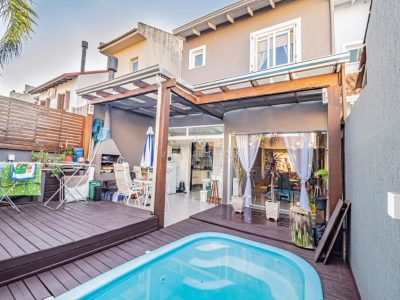 Casa à venda com 3 dormitórios, 126m² e 2 vagas no bairro Lagos de Nova Ipanema, Zona Sul de Porto Alegre