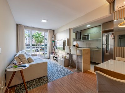 Apartamento à venda com 2 dormitórios, 58m² e 1 vaga no bairro Vila Nova, Zona Sul de Porto Alegre