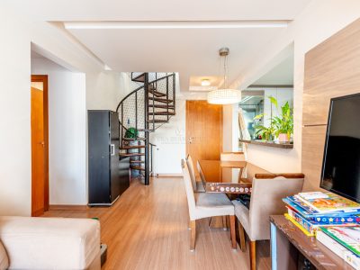 Cobertura à venda com 3 dormitórios, 134m² e 2 vagas no bairro Cavalhada, Zona Sul de Porto Alegre