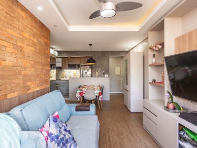 Apartamento à venda com 3 dormitórios, 73m² e 1 vaga no bairro Camaquã, Zona Sul de Porto Alegre