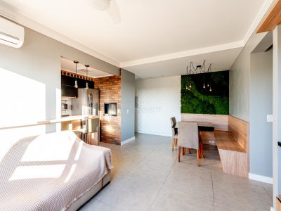 Apartamento à venda com 2 dormitórios, 59m² e 2 vagas no bairro Cristal, Zona Sul de Porto Alegre