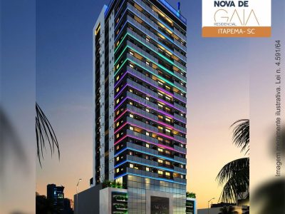 Apartamento à venda com 2 dormitórios, 68m² e 1 vaga no bairro Morretes em Itapema