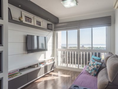 Apartamento à venda com 3 dormitórios, 79m² e 1 vaga no bairro Cristal, Zona Sul de Porto Alegre