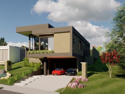 Casa em Condomínio à venda com 3 dormitórios, 297m² e 4 vagas no bairro Alphaville, Zona Sul de Porto Alegre