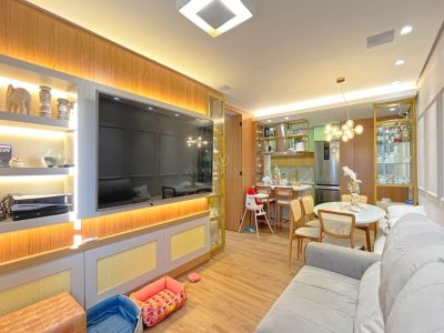 Apartamento à venda com 3 dormitórios, 76m² e 1 vaga no bairro Camaquã, Zona Sul de Porto Alegre