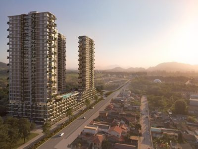 Apartamento Garden à venda com 3 dormitórios, 170m² e 2 vagas no bairro Jardim Dourado em Porto Belo